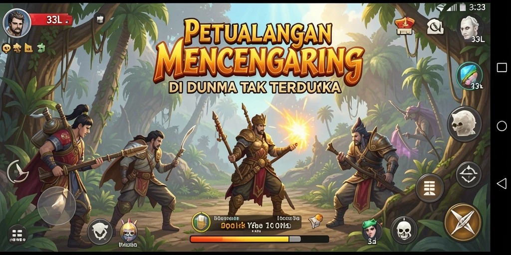 Screenshot gameplay petualangan mendebarkan di 33L.