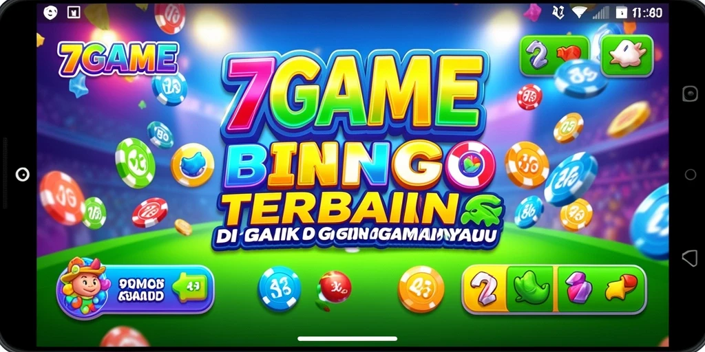 Tampilan menarik dari permainan Bingo di 7GAME dengan gameplay yang seru.