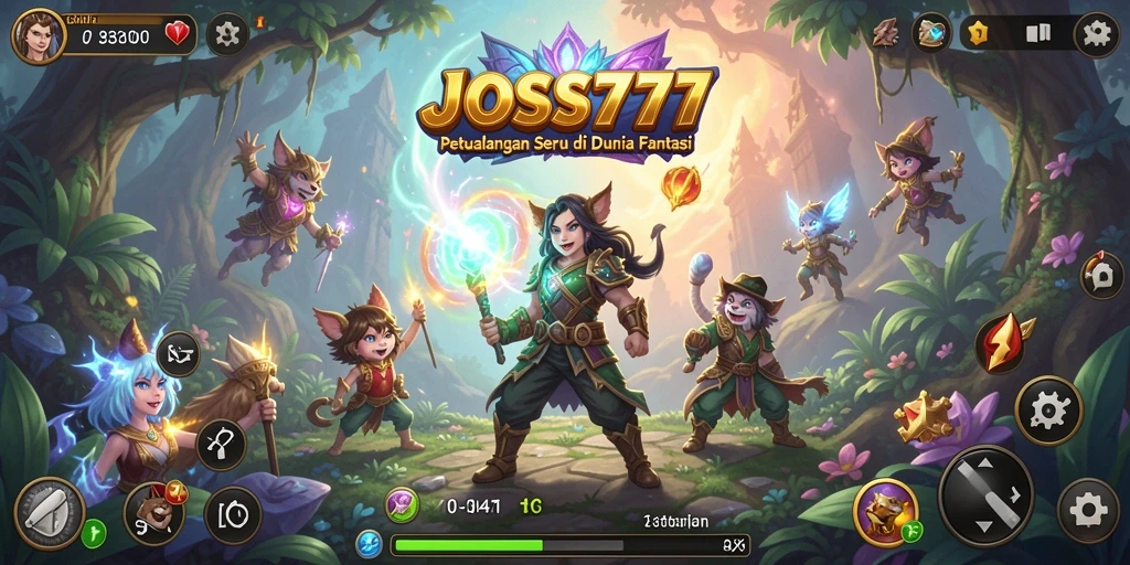 Gameplay menarik dan penuh petualangan di JOSS777.