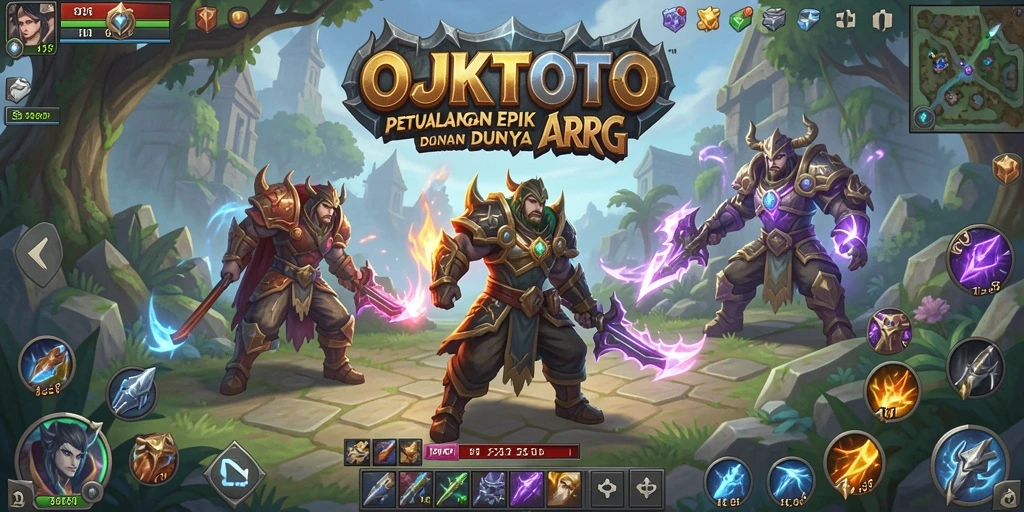 Tampilan gameplay OJKTOTO yang memukau dan penuh aksi.