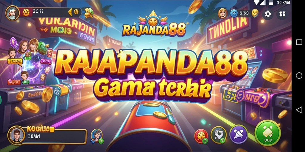 Tangkapan layar menampilkan aksi seru dalam RAJAPANDA88.