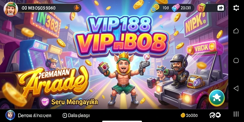 Gameplay VIP188 yang seru dan penuh warna.